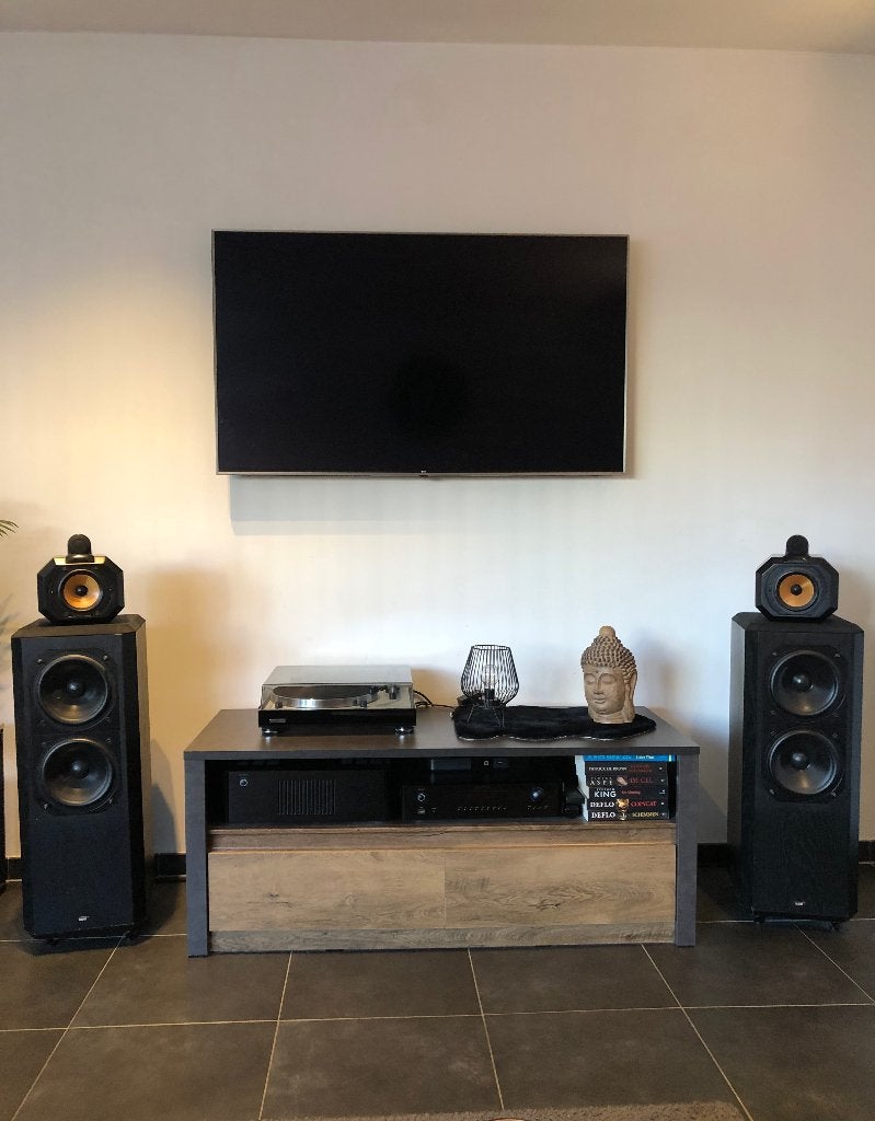 Complete High end Hifi Set met B&W 802 Series 80., Audio, Tv en Foto, Vloerstaande luidspreker, Zo goed als nieuw, Bowers & Wilkins (B&W)