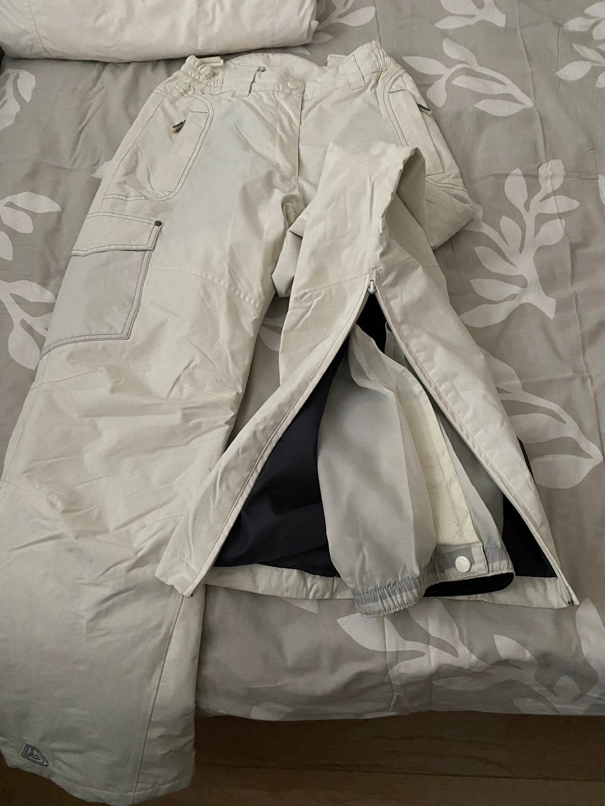 Dames ski broek Human Nature maat S naturel, Ophalen of Verzenden, Maat 36 (S), Broek