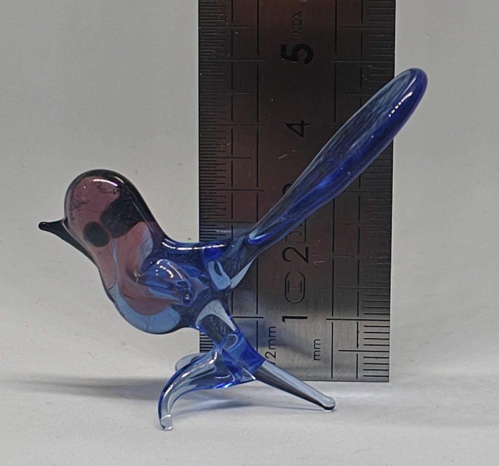 glazen vogeltje - puntgaaf, Ophalen of Verzenden