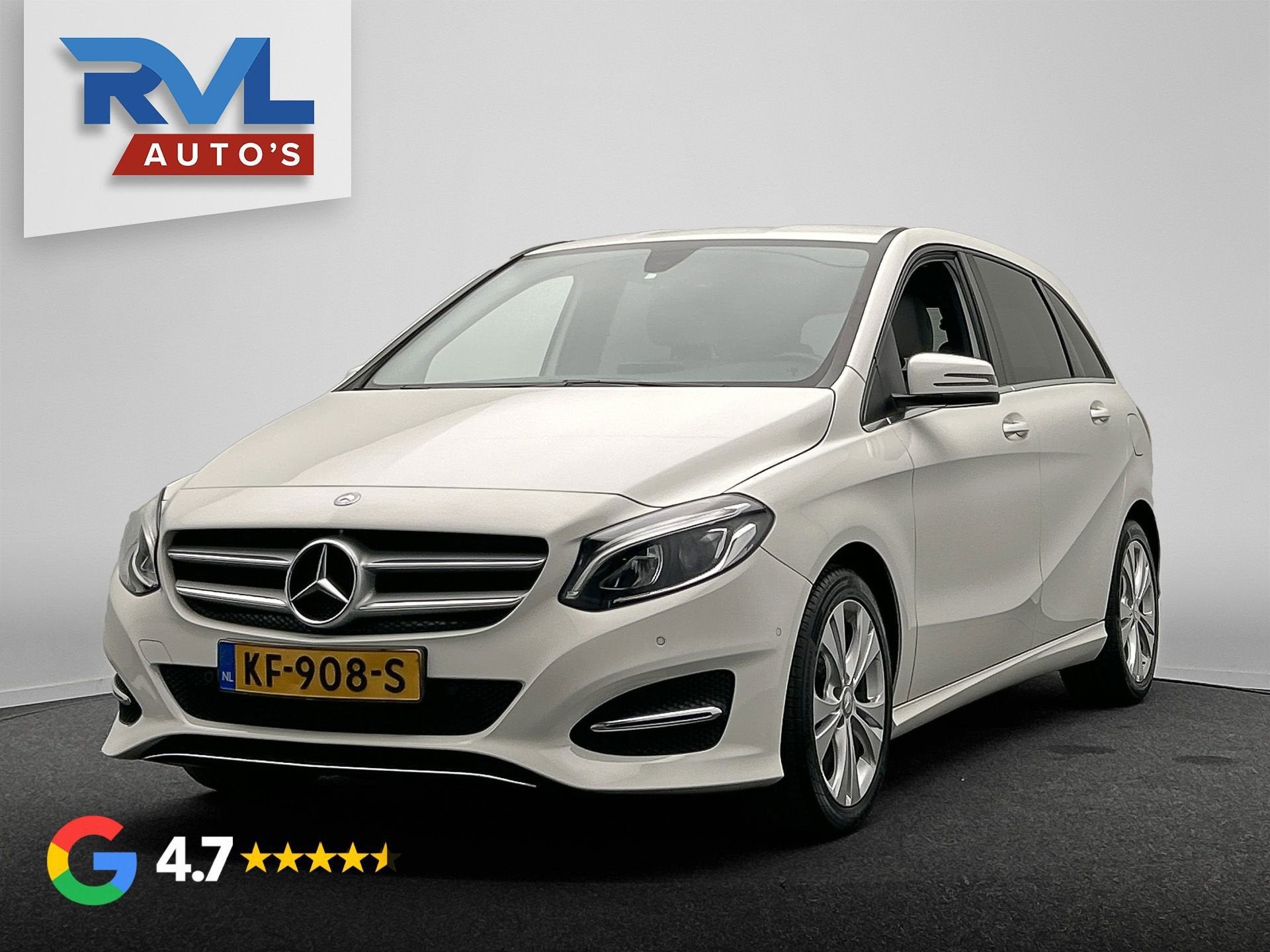 Mercedes-Benz B-klasse 180 Prestige | Trekhaak | Leder | Cam, Auto's, Mercedes-Benz, Voorwielaandrijving, Gebruikt, 4 cilinders