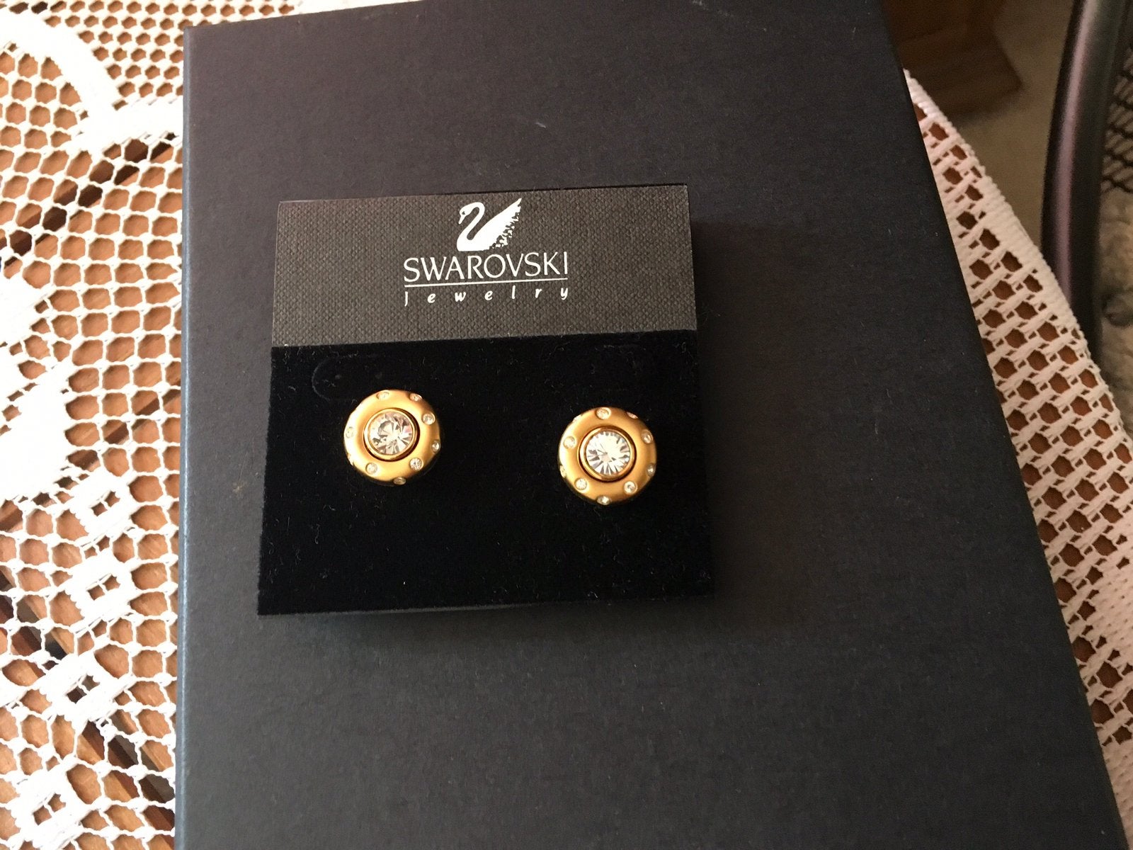 Te koop splinternieuwe oorbellen van Swarovski, Verzamelen, Ophalen of Verzenden, Nieuw, Sieraad of Horloge