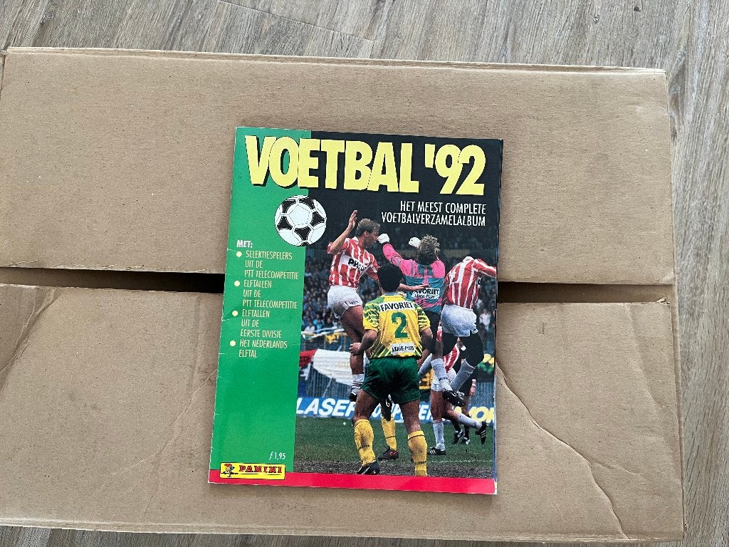 Panini Voetbal 1992 Compleet en Perfecte staat, Ophalen of Verzenden, Zo goed als nieuw, Overige binnenlandse clubs, Poster, Plaatje of Sticker