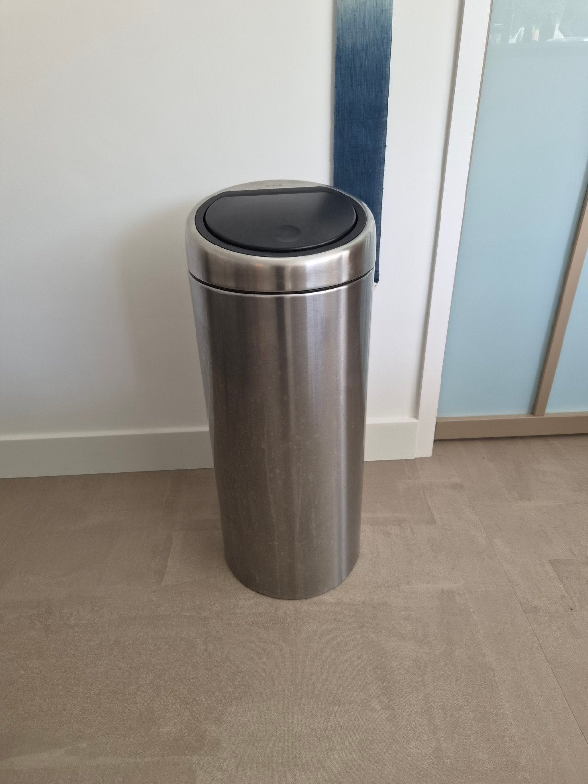 Brabantia prullenbak 30L RVS, Ophalen, 50 – 75, Rvs, 20 tot 30 liter