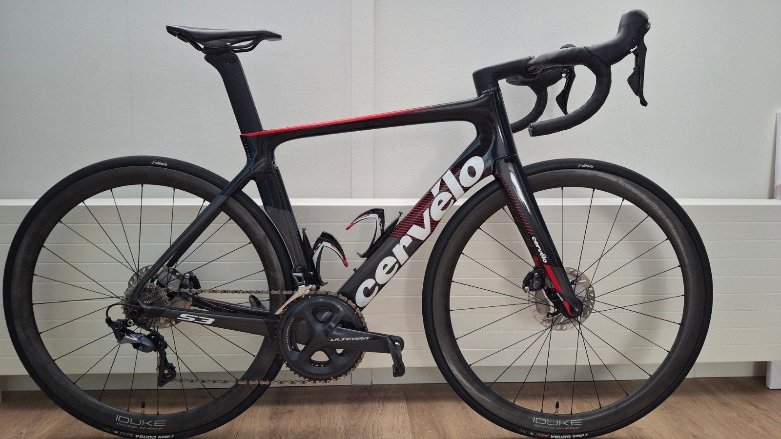 Cervelo S3 54 cm, Carbon, Zo goed als nieuw, Meer dan 20 versnellingen, Schijfrem