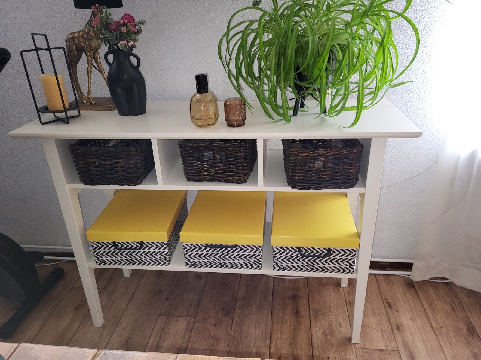 Side table, Huis en Inrichting, Tafels | Sidetables, Ophalen, 25 tot 50 cm, Rechthoekig