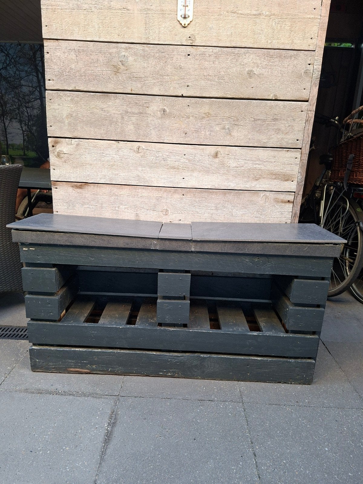 Tuinkastje, Tuin en Terras, Tuinbanken, Ophalen, Gebruikt
