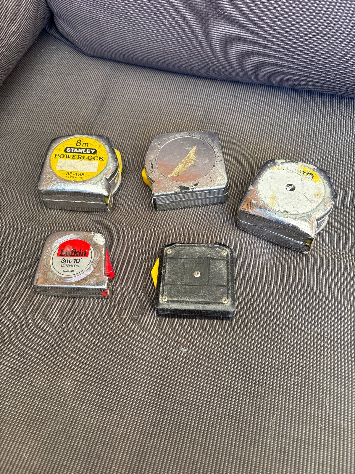Diverse rolmaten - Stanley, Lufkin en meer, Ophalen of Verzenden, Gebruikt, Rolmaat/meetlint, Stanley