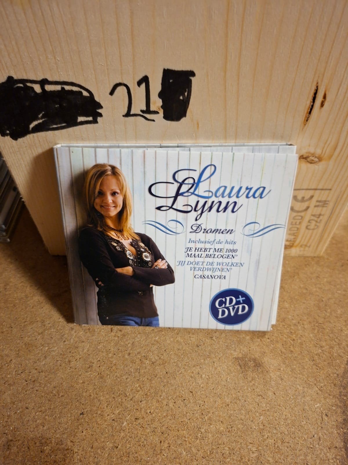 Laura Lynn - Dromen (CD+DVD) - Inclusief hits, Album, Gebruikt, Inclusief DVD, Schlager