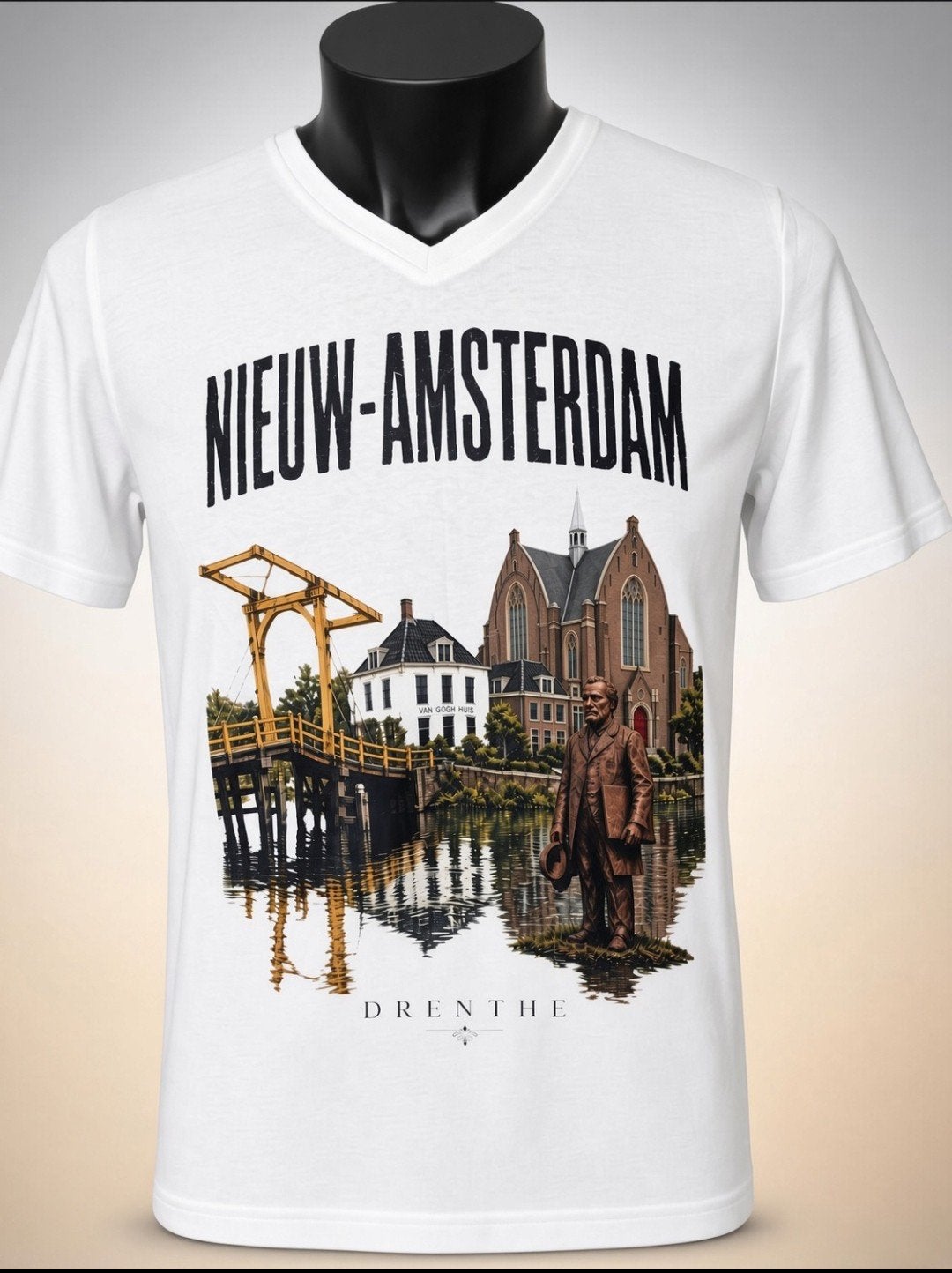 shirt nieuw Amsterdam Drenthe, Ophalen of Verzenden, Nieuw, Overige maten