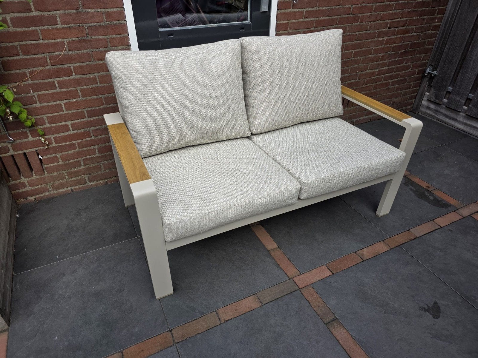 Nieuw 2-persoons bankje Lola tuinset Tuinmeubelwereld, Tuin en Terras, Ophalen, Nieuw, Aluminium