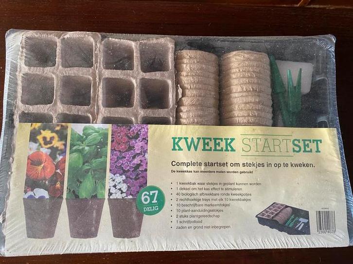 Kweek set/kweektray, Ophalen of Verzenden, Nieuw