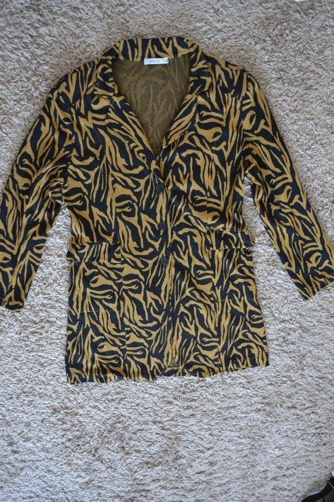 Lange blazer van Vera Jo maat XL, Meerkleurig, Vera Jo, Maat 46/48 (XL) of groter, Ophalen of Verzenden