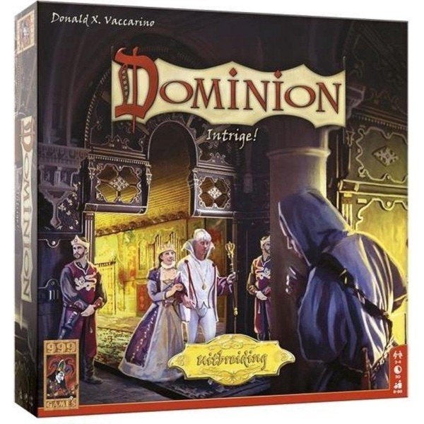 Dominion Uitbreiding Intrige 999 Games Bordspel Nieuw, 999 Games, Nieuw, Ophalen of Verzenden, Vijf spelers of meer