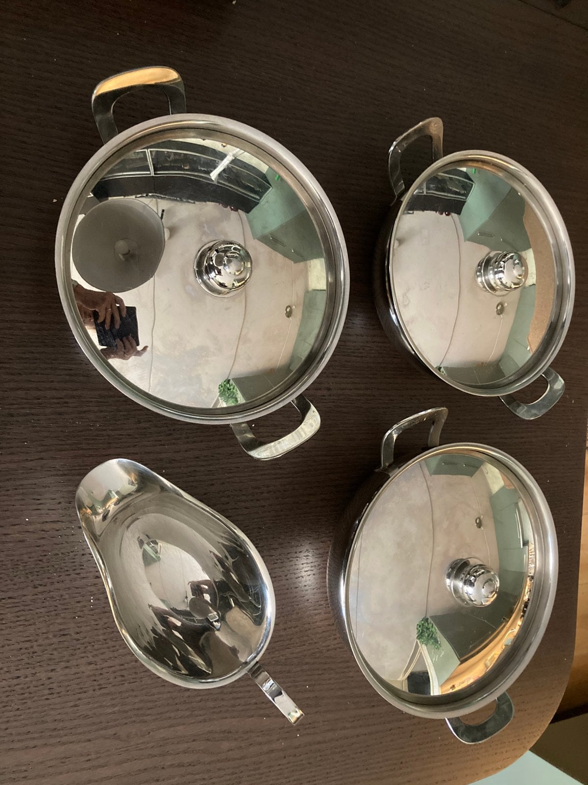 Te koop dekschalen van Gero Zilmeta, Ophalen, Rvs