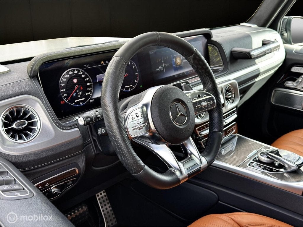 Mercedes G-klasse 63 AMG |Pano |Burmester 3D |Carbon |360 |, G-Klasse, Leder, Vierwielaandrijving, 6 km/l