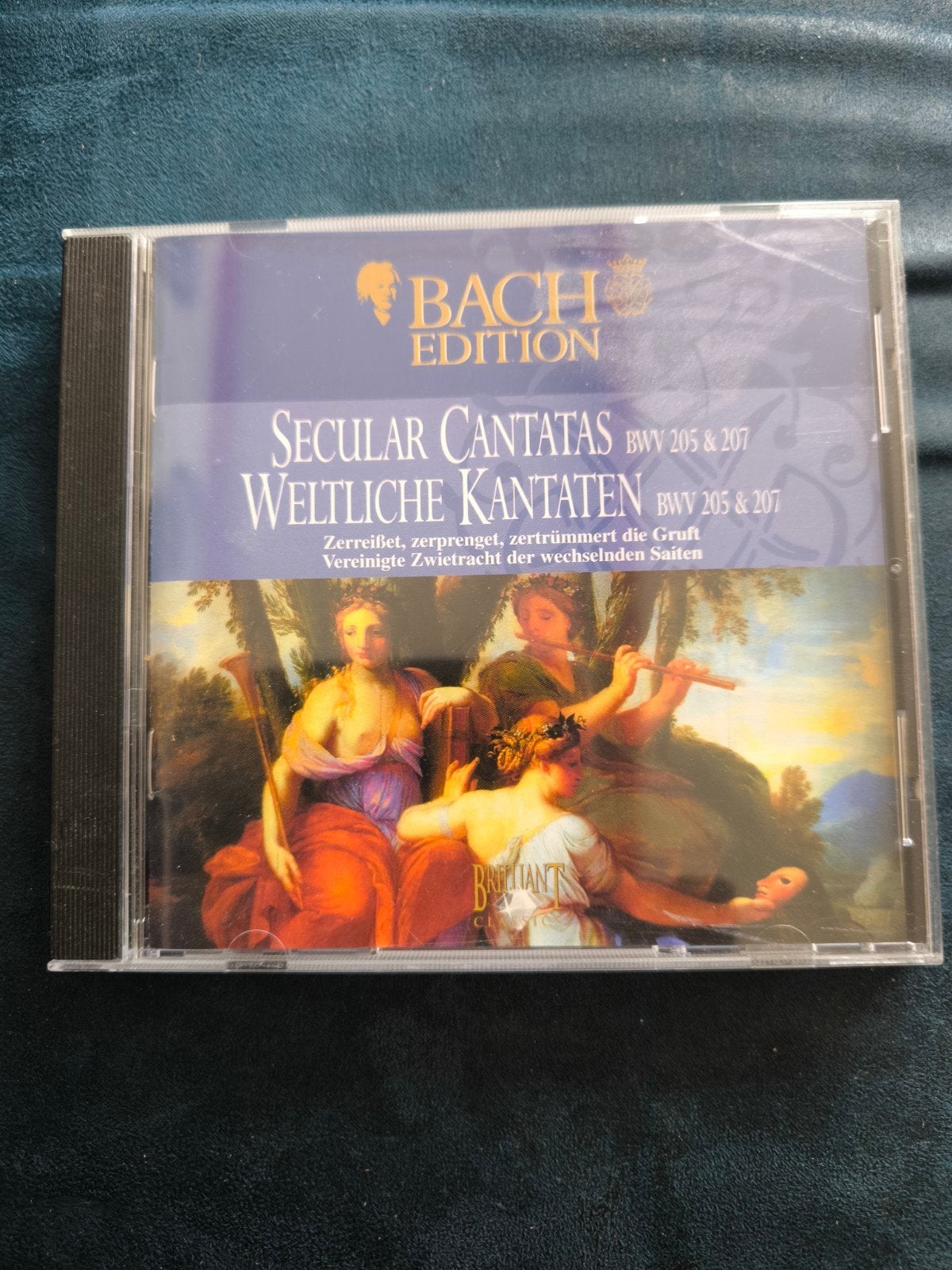 Bach: Secular Cantatas, Ophalen of Verzenden, Zo goed als nieuw