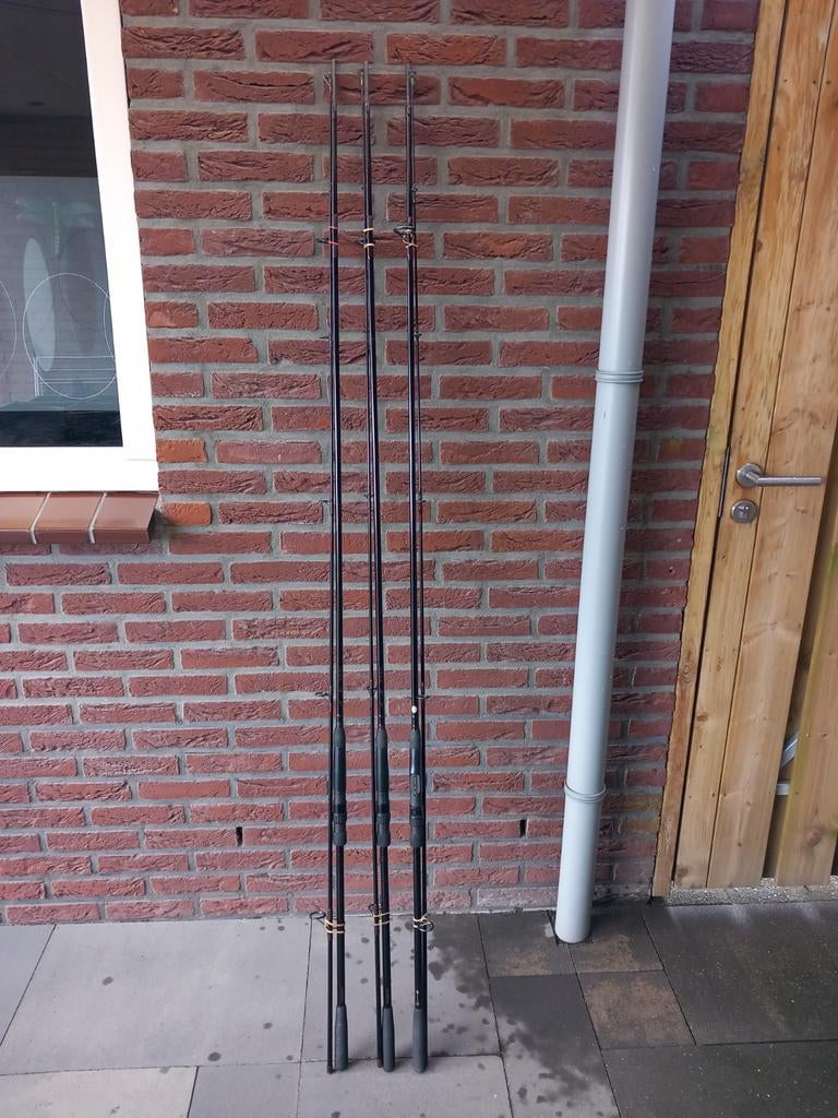 3 Schitterende 12ft Shimano Stradic Specimen Karperhengels, Watersport en Boten, Hengelsport | Karpervissen, Zo goed als nieuw