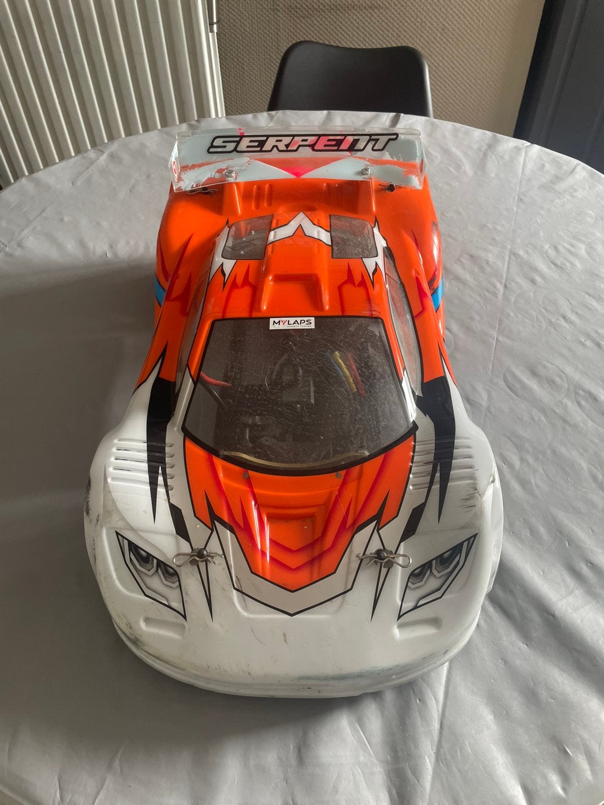 Serpent srx8 gte met toebehoren, Gebruikt, Auto, Groter dan 1:32, Ophalen