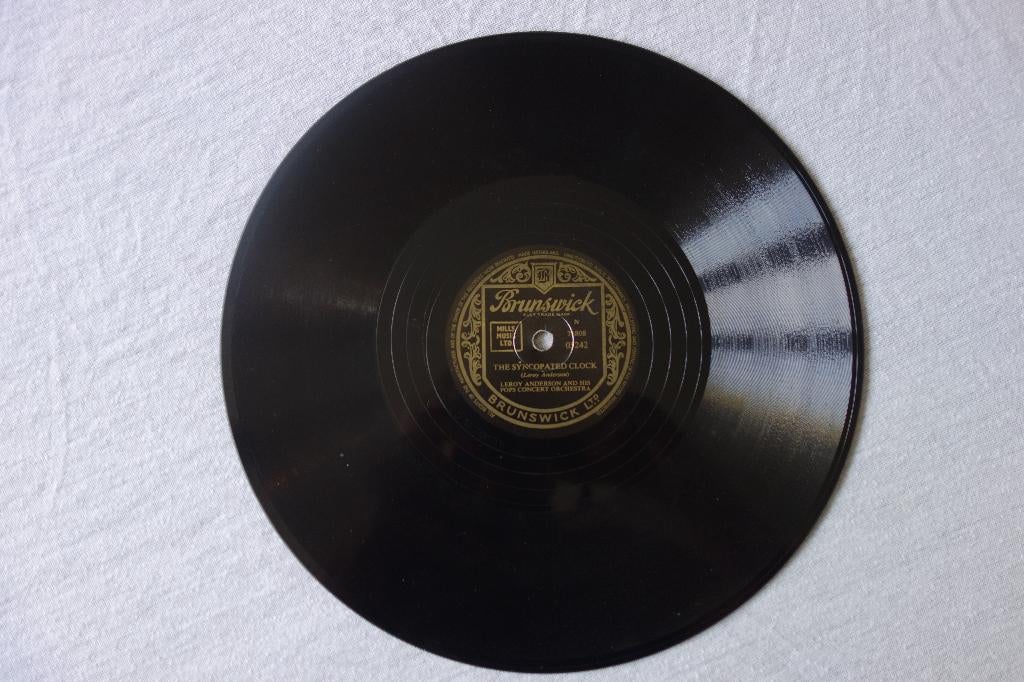 7 schellak platen 78 toeren 10 inch, Gebruikt, 10 inch, Overige typen, Ophalen of Verzenden