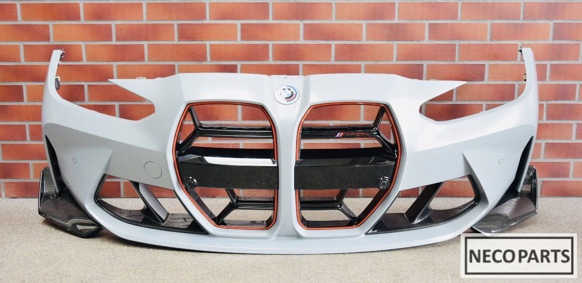 BMW M3 M4 G82 G83 M CARBON KARBON BUMPER VOORBUMPER, Auto-onderdelen, Gebruikt, -, -, Ophalen of Verzenden