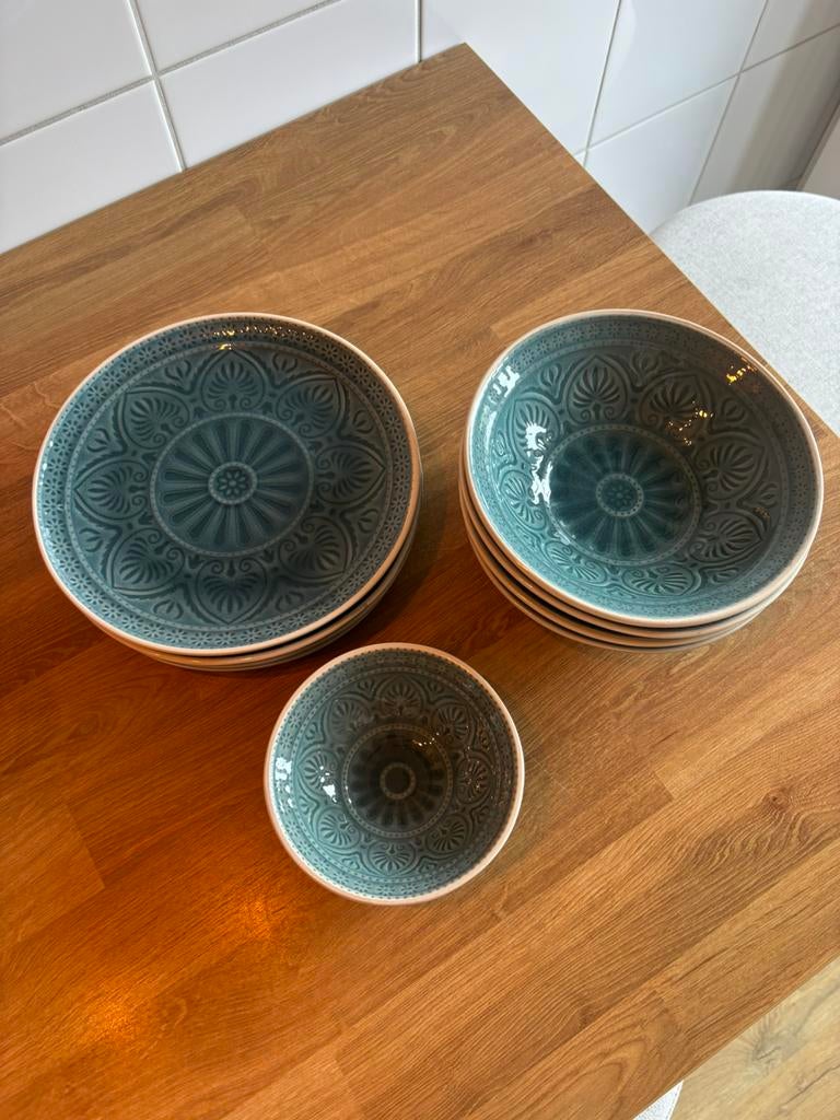 Servies Xenos, Huis en Inrichting, Keuken | Servies, Ophalen of Verzenden, Zo goed als nieuw, Bord(en), Overige stijlen
