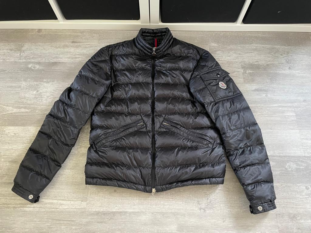 Moncler Agay Black Size 2, Kleding | Heren, Ophalen of Verzenden, Zo goed als nieuw, Maat 46 (S) of kleiner, Zwart
