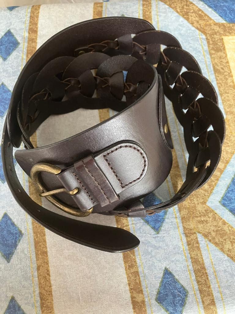 Riem / Steps, 80 tot 90 cm, Bruin, Tailleriem, Ophalen of Verzenden