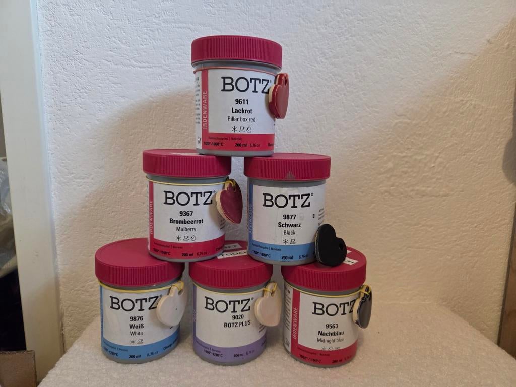 BOTZ glazuur, Hobby en Vrije tijd, Pottenbakken, Ophalen, Gebruikt