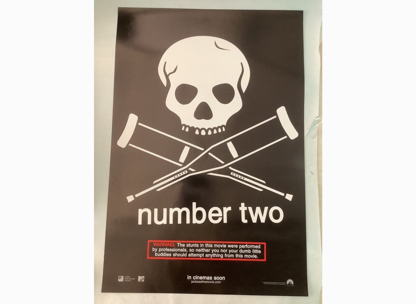 JACK -ASS   USA Filmposter    68-101 cm, Verzamelen, Posters, Ophalen of Verzenden, Zo goed als nieuw, A1 t/m A3, Film en Tv