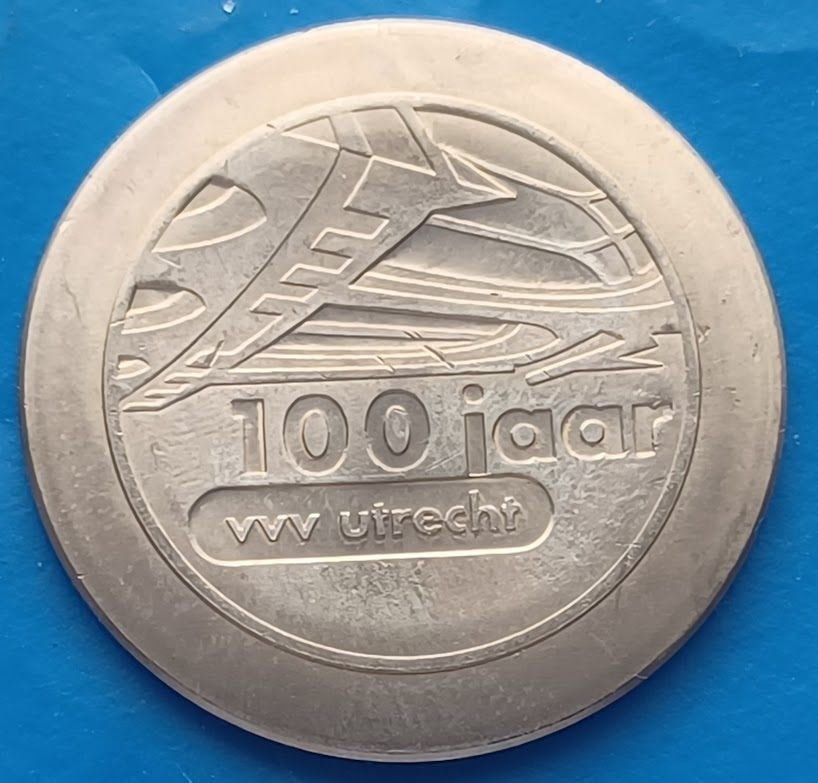 1 Dommetje Utrecht 1992 100 jaar VVV Utrecht, Verzenden, Overige materialen
