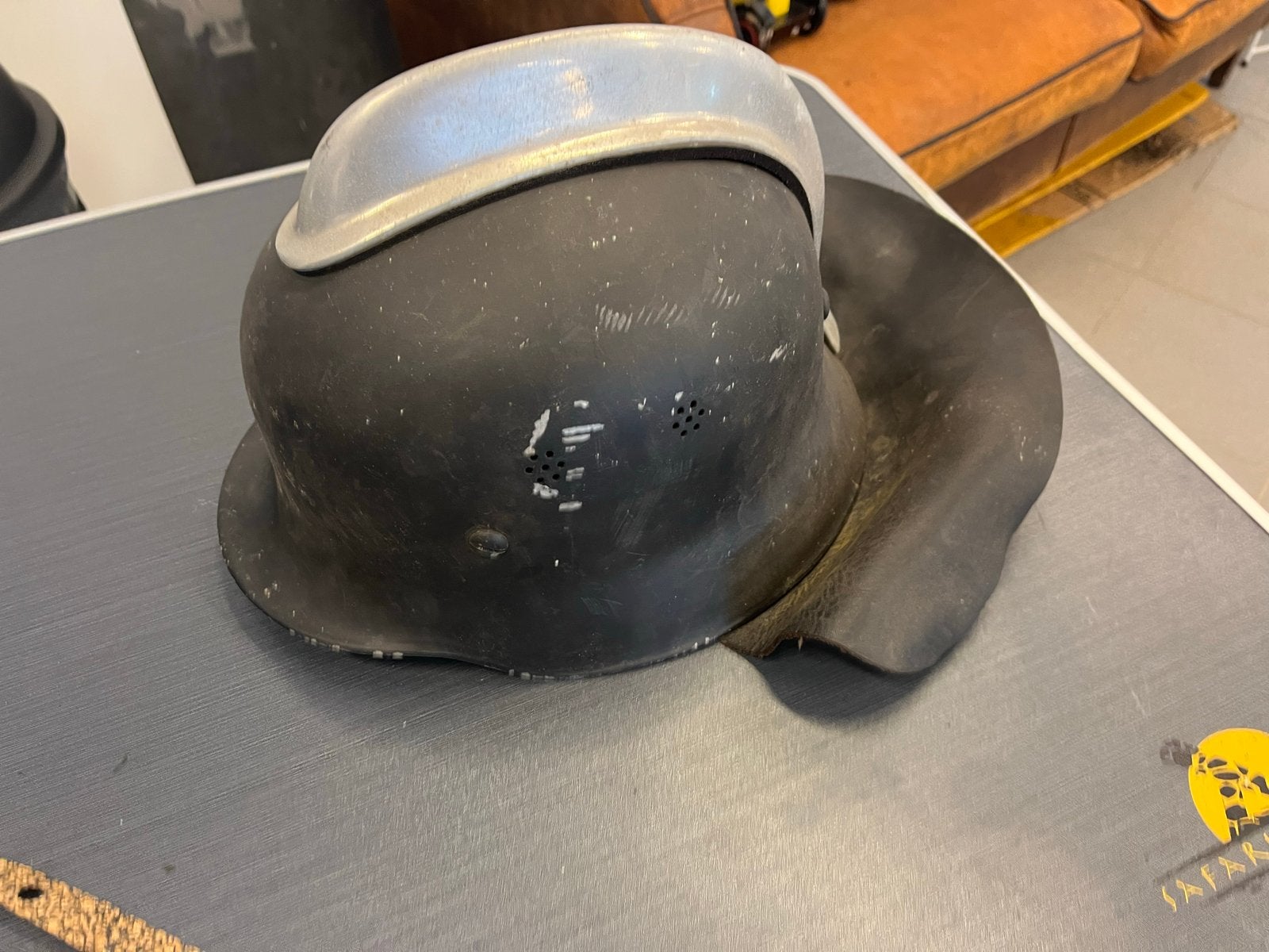 Antieke Brandweerhelm - Vintage Collectie, Ophalen