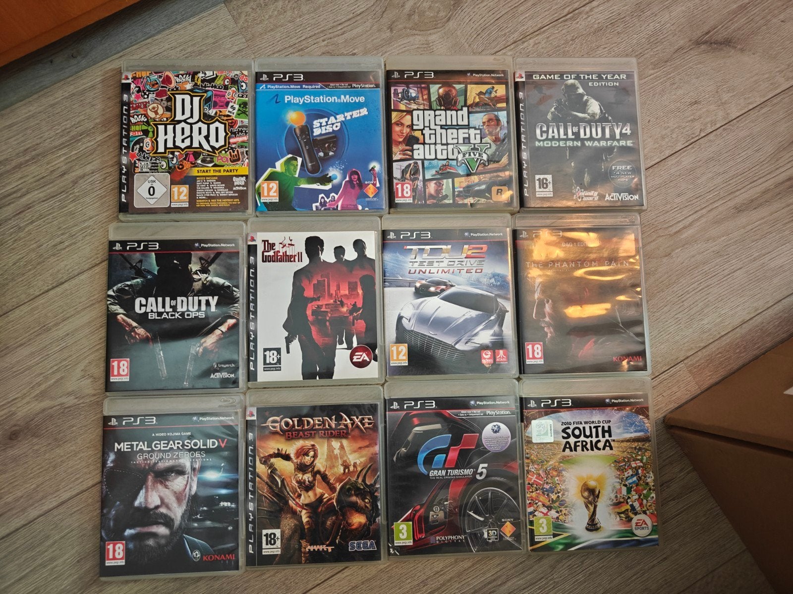 The Godfather 2, gta 5, metal gear en meer ps3, Ophalen of Verzenden, Zo goed als nieuw