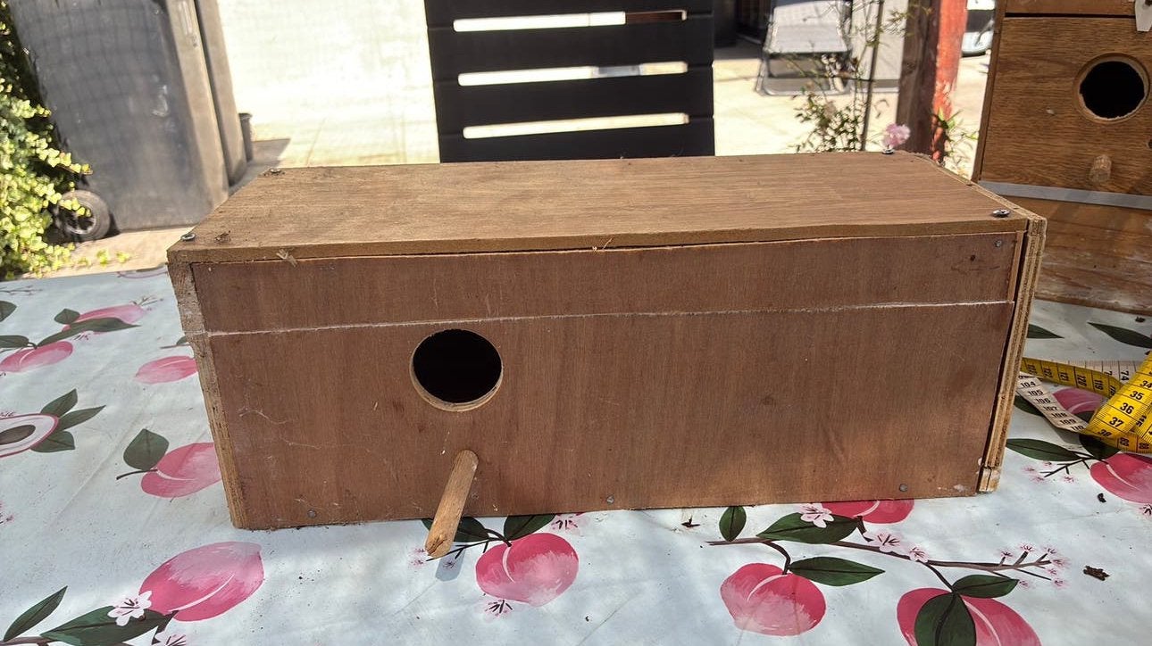 Broedblok, Dieren en Toebehoren, Vogels | Hokken en Kooien, Ophalen, Gebruikt, Hout, Overige typen