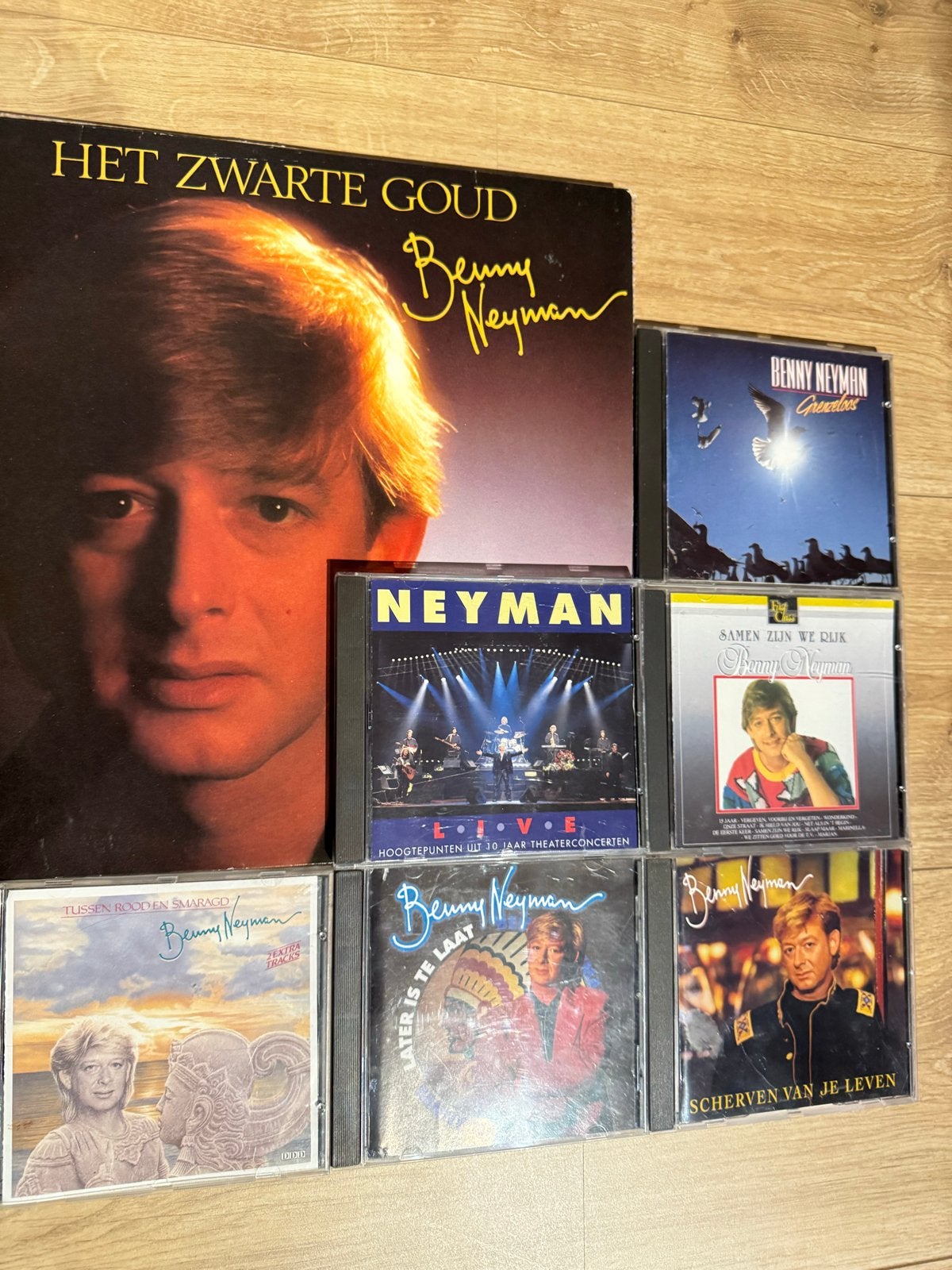 Benny Neyman: 1 LP en 6 CD's - Het Zwarte Goud & Meer, Gebruikt, Ophalen of Verzenden, Levenslied of Smartlap, Inclusief boekje