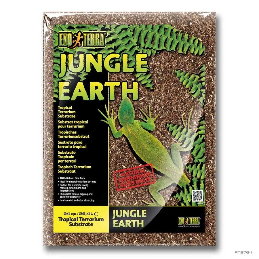 Bodembedekking - Exo Terra Jungle Earth 26,4L, Ophalen of Verzenden, Nieuw, Overige typen