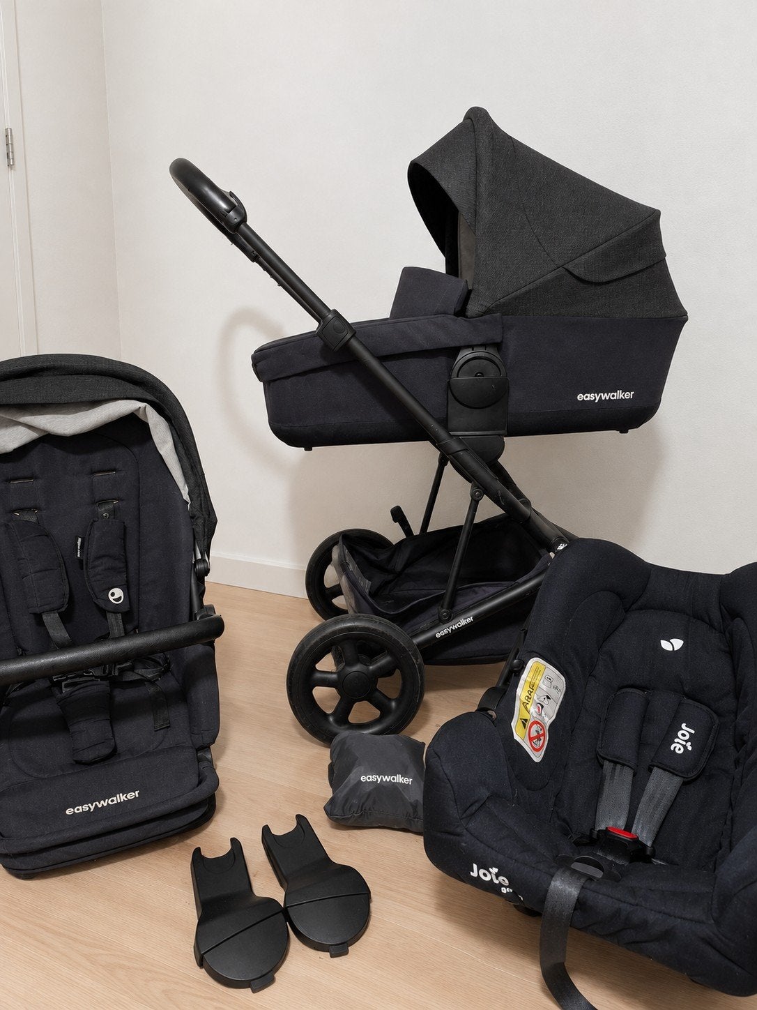 Easywalker Harvey 2- geheel set, Ophalen, Zo goed als nieuw, Overige merken, Duowagen