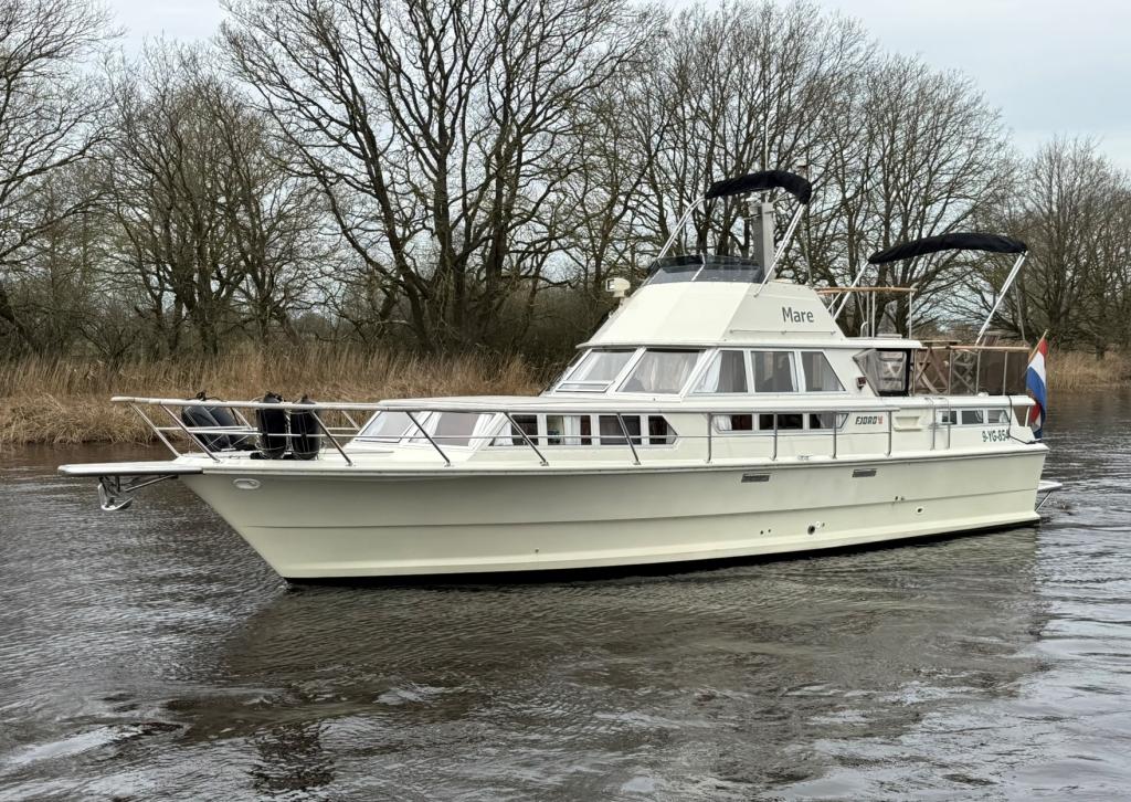 Fjord 38 Fly (bj 1974), Watersport en Boten, Motorboten en Motorjachten, Gebruikt