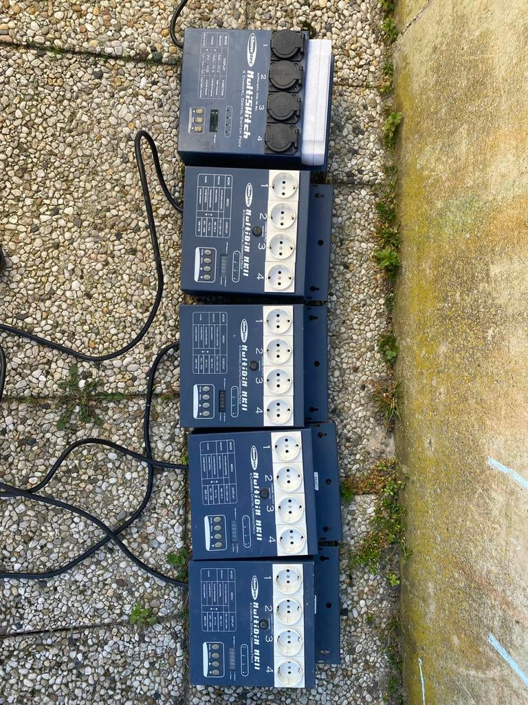 Showtec MultiDin MKII en MultiSwitch, Muziek en Instrumenten, Ophalen of Verzenden, Gebruikt, Licht