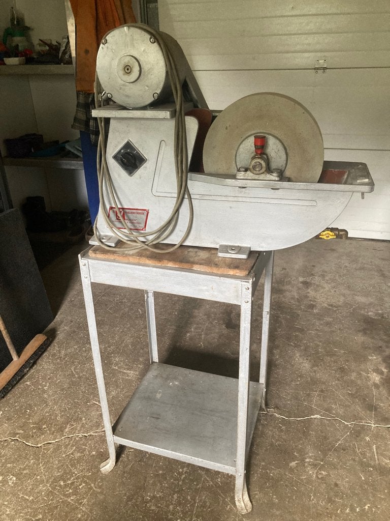 Watergekoelde slijpmachine, Doe-het-zelf en Verbouw, Gereedschap | Slijpmachines, Ophalen, Gebruikt, Minder dan 700 watt, Werkbankslijpmachine