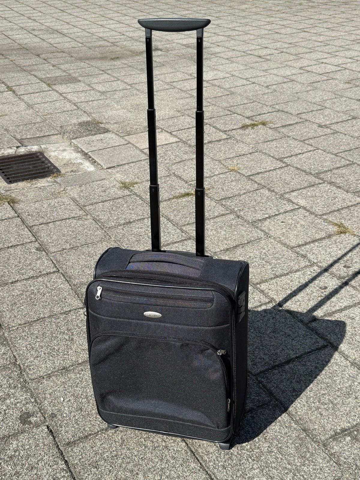 Samsonite  LIFT-OFF  trolley, 40 tot 60 cm, Gebruikt, 20 tot 30 cm, Zwart