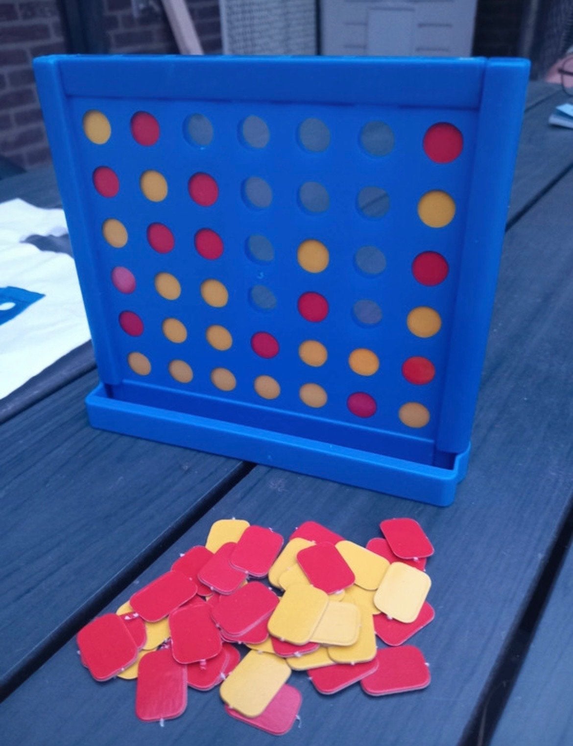 4 op een rij spel, Een of twee spelers, Ophalen of Verzenden, Zo goed als nieuw