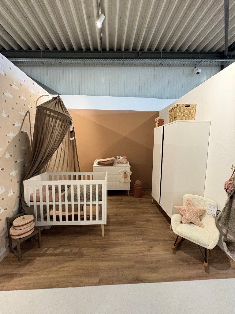 Europe Baby Sterre Babykamer Wit/ naturel, Ophalen, Zo goed als nieuw, Jongetje of Meisje