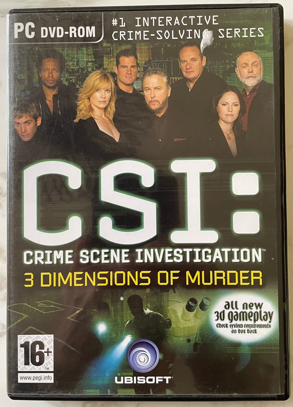 PC-game CSI; 3 dimensions of murder, Spelcomputers en Games, Ophalen of Verzenden, Gebruikt, Strategie en Constructie
