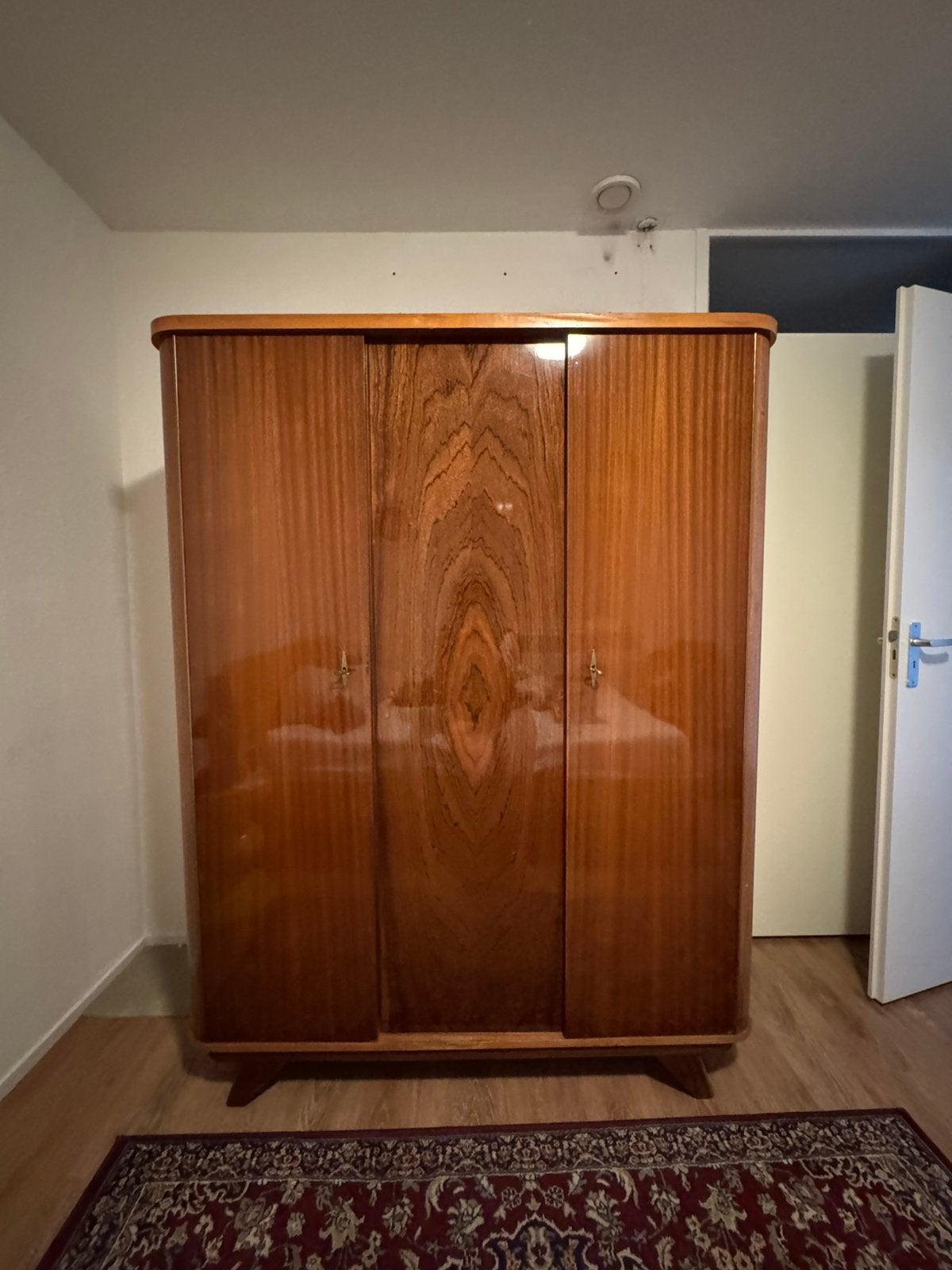 Vintage kledingkast, Ophalen, Gebruikt, 100 tot 150 cm, 150 tot 200 cm