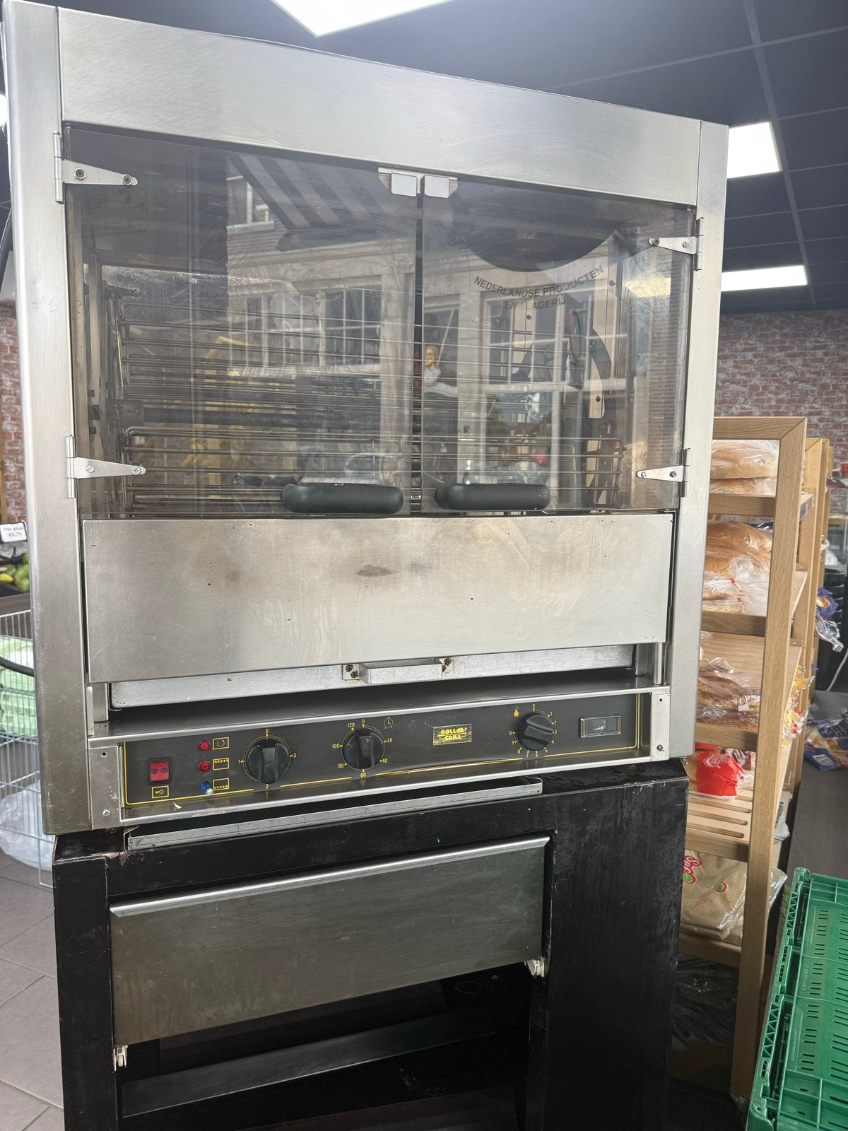 Professionele Horeca Rotisserie Grill - Gebruikt, Ophalen of Verzenden, Gebruikt, Bakkerij en Slagerij