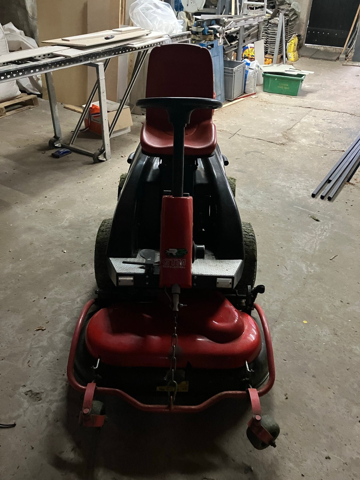 GTM Professional Zitmaaier 13.0 HP Briggs & Stratton, Ophalen, Cirkelmaaier, Gebruikt, Elektrische starter