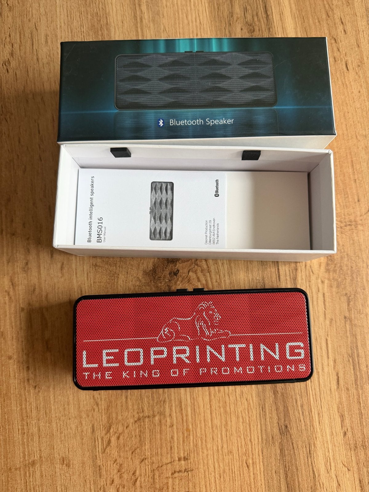 Leoprinting Bluetooth Speaker - Nieuw in doos, Overige typen, Nieuw, Minder dan 60 watt, Ophalen