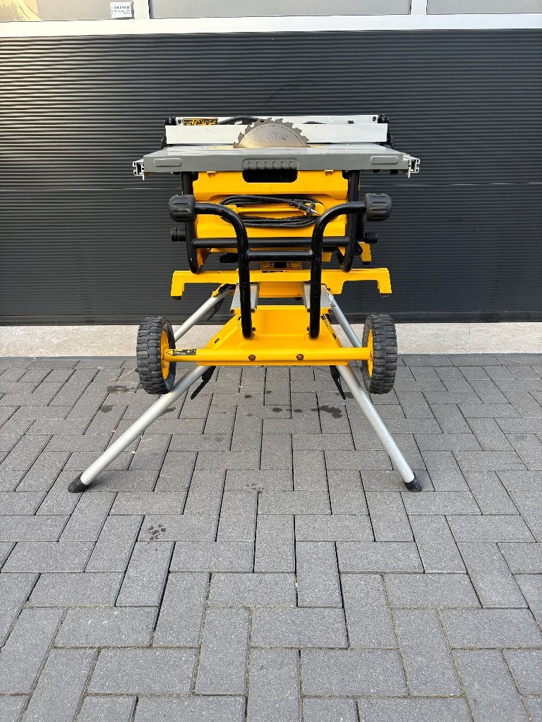 DeWalt DWS745 tafelzaag Incl DE7400 onderstel, Ophalen, De Walt, Gebruikt, DEWALT Nederland