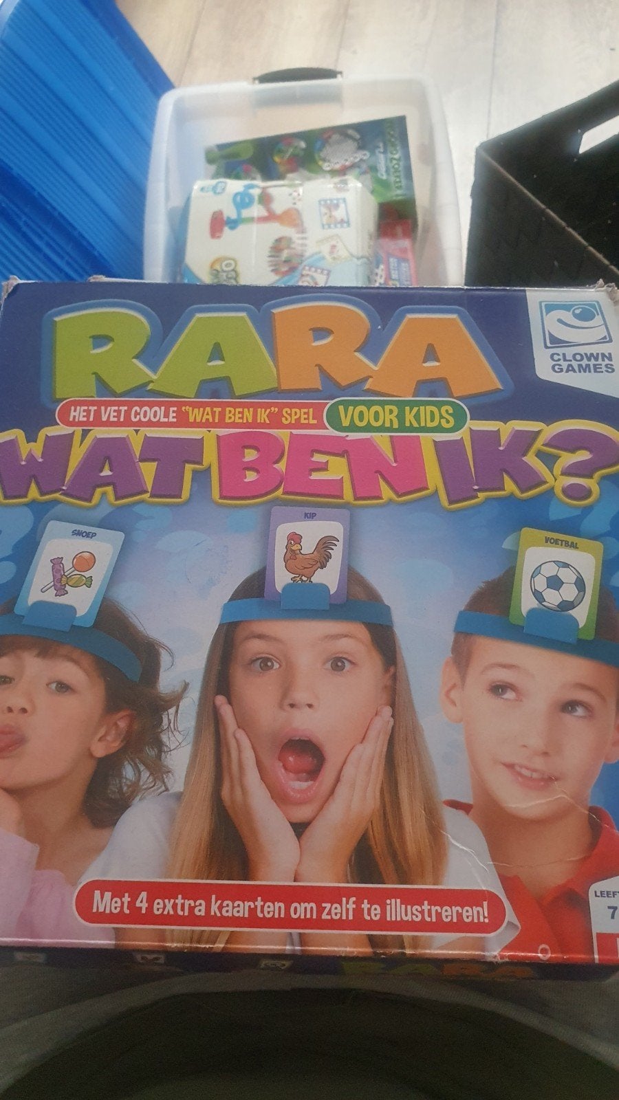 Spel ra ra wat ben ik, Ophalen of Verzenden