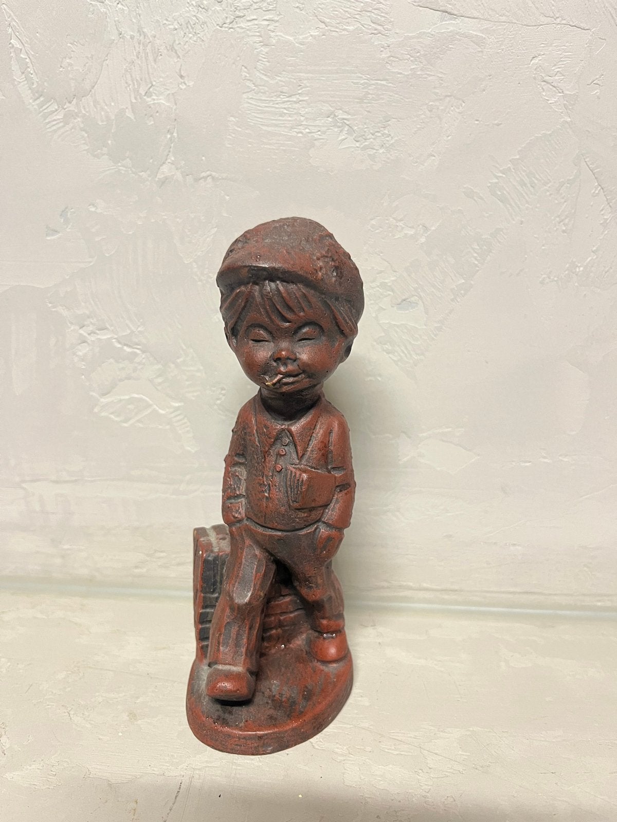Vintage terracotta beeldje €4, Verzamelen, Ophalen of Verzenden, Gebruikt